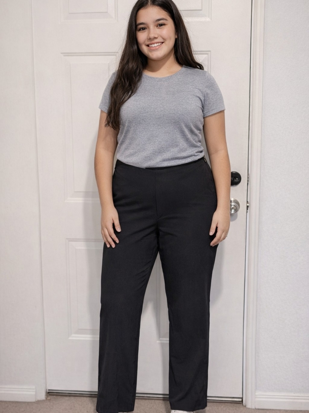 A New Day Bootcut Black Trousers NWT  Size 16R Women's